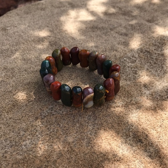 Multi-Color Stone Bracelet - Picture 3 of 5